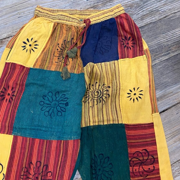 stonewashed, vintage 100 percent cotton patch pants - Picture 5 of 10